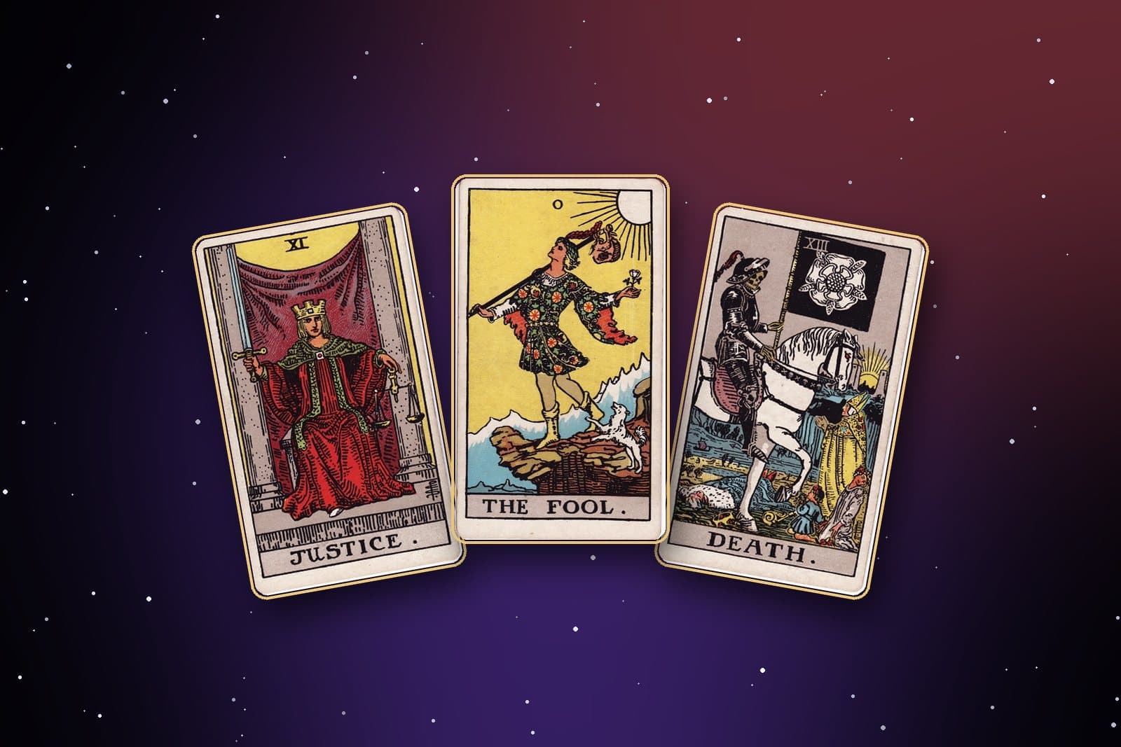 Genel Tarot Yorumu için tarot kartları