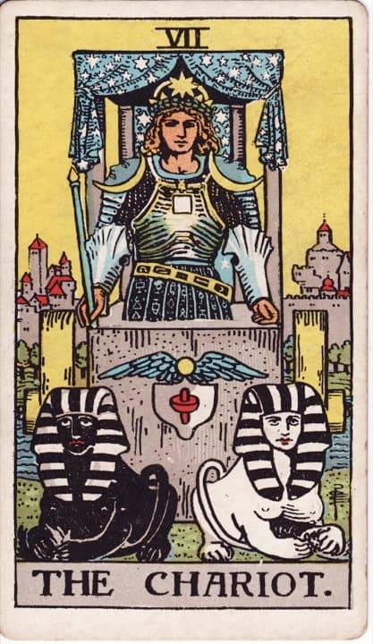Savaş Arabası tarot kartı