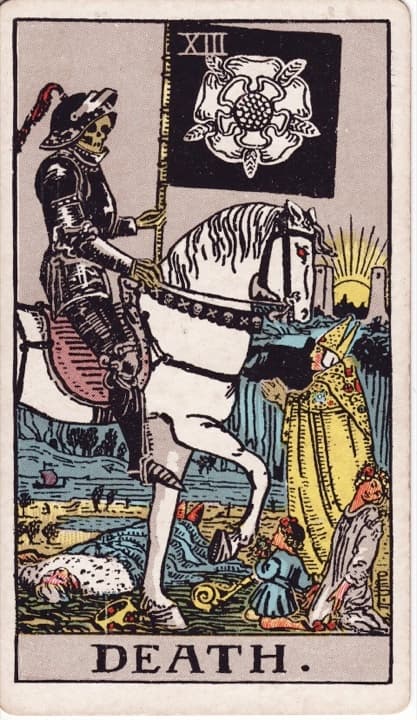 Ölüm tarot kartı