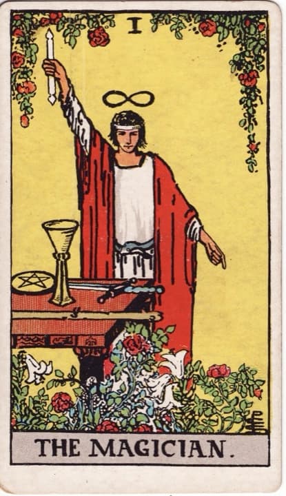 Büyücü tarot kartı