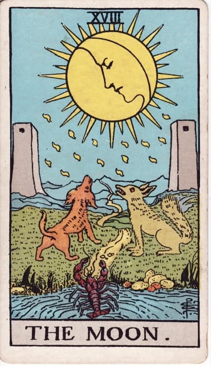 Ay tarot kartı