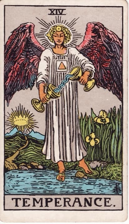 Denge tarot kartı